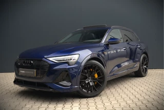 Audi e-tron e-tron 50 quattro Launch edition Black 71 kWh S-Line | Panoramadak | Stoelverwarming | Adaptive Cruise Control | Memory Seat | Parkeersensoren | Keyless | Apple Carplay | SOH 89,22%