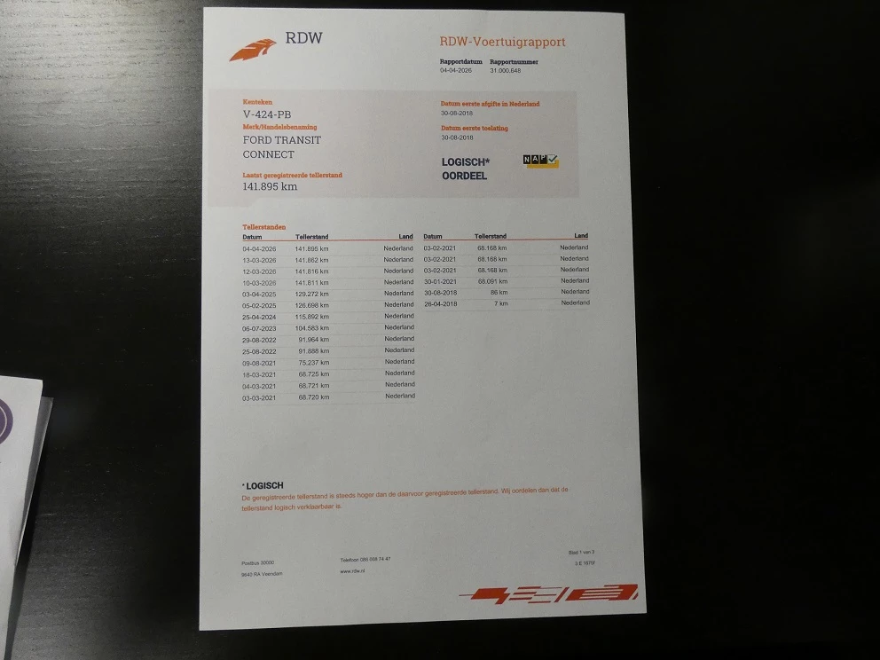 Hoofdafbeelding Ford Transit Connect