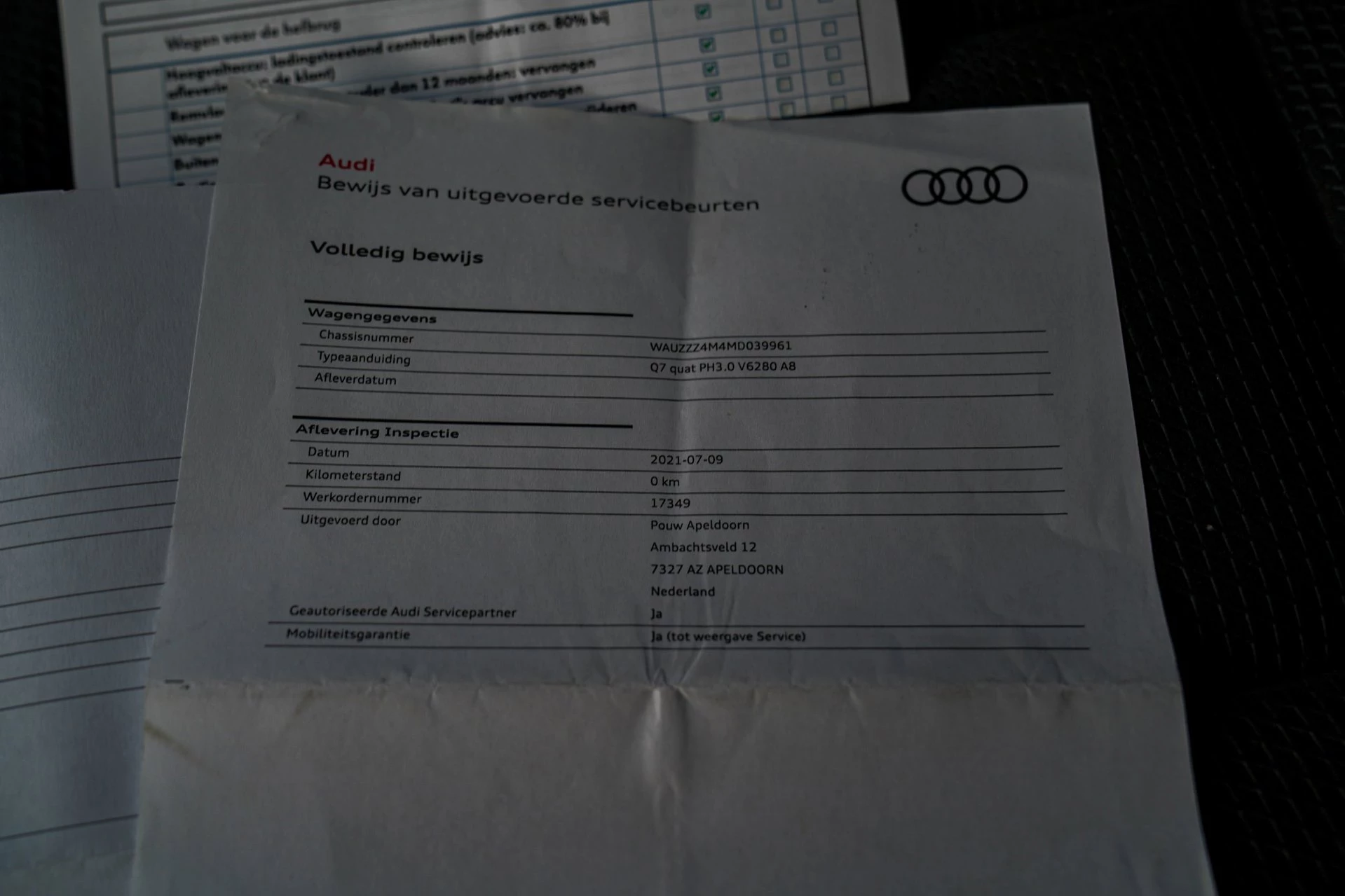 Hoofdafbeelding Audi Q7
