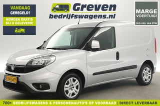 Fiat Doblò 1.3 MJ L1H1 Marge Airco Cruise Navigatie Parkeersensoren Elektrpakket Schuifdeur