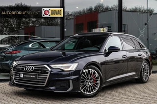 Audi A6 Avant 55 TFSI e quattro - PANO - TREKHAAK - MATRIX - 360 CAM - ELETKR. STOELEN - STUURWIEL VERWARMD - COMPETITION - 367pk