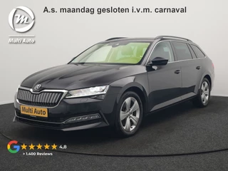 Škoda Superb Combi 1.4 TSI iV Business Edition Plus Plug In Hybrid 218pk Dealer O.H. PHEV | Trekhaak Af Fabriek | Adaptive Cruise | Camera | Canton Audio | Crystal LED | Alcantara Sportstoelen Memory & Verwarmd | Apple Carplay | Stuur Verwarmd | Keyless | Virtual | Blis |