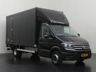 Volkswagen Crafter 2.0TDI 177PK Dsg Automaat Bakwagen+Laadklep Dubbellucht | Navigatie | Zijdeur | Dakspoiler | 3-Persoons