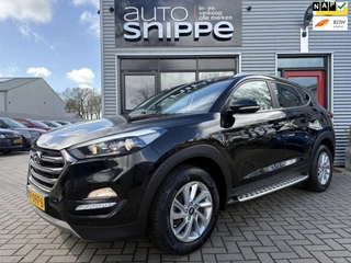 Hoofdafbeelding Hyundai Tucson Hyundai Tucson 1.6 T-GDi Comfort -STOELVERWARMING V+A-TREKHAAK-1900 KG TREKGEWICHT-CLIMA-CRUISE-CAMERA-PDC V+A-SIDEBARS-ETC.