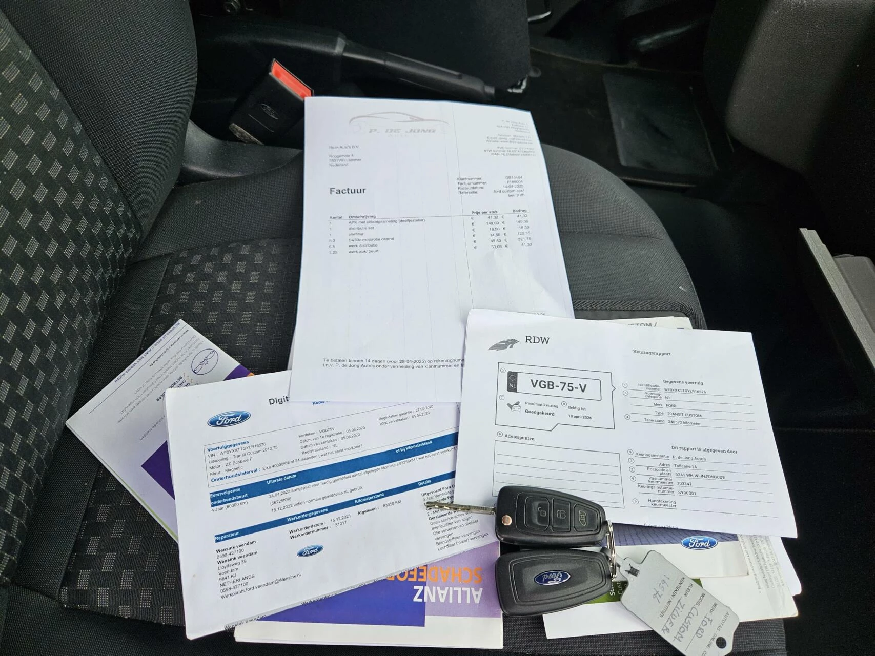 Hoofdafbeelding Ford Transit Custom