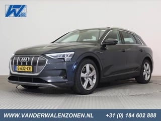 Audi e-tron e-tron 50 Quattro Launch+ 71 kWh 313pk <Actieradius=299km> ECC DIGI.DB+ACP+NAVI LMV ZWART.SPORT.LEDER+ELEK. KEYLESS PANODAK PDC+CAMERA