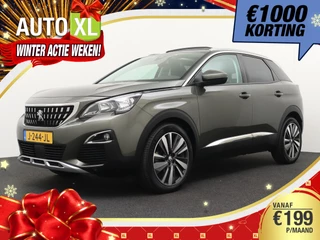 Peugeot 3008 1.2T Aut. 131 PK Premium Pano-dak H-leder Camera 19'LMV  1k