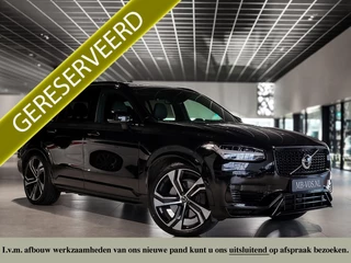 Volvo XC90 2.0 T8 Recharge AWD R-Design 7-Persoons|Luchtvering|Massage|HUD|Stoelkoeling|ACC|Keyless