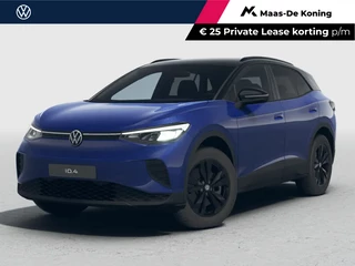 Volkswagen ID.4 Limited Edition 58 kWh accu 190 PK · Achteruitrijcamera · Draadloze telefoonlader · Trekhaak, elektrisch uitklapbaar · Voorraad OUTLET · Prijs is inclusief inruilpremie ·