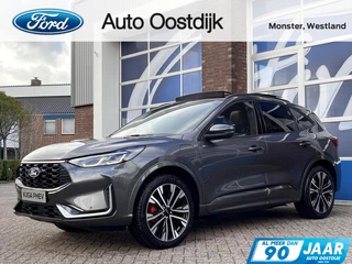 Ford Kuga 2.5 PHEV ST-Line X 243PK €11.000,- Voorraadvoordeel! Elek. Trekhaak Panodak 20" Velgen 2100KG Trekgewicht AGR Stoelen Adaptieve Cruise Winterpack Blind-Spot B&O *Full Options*