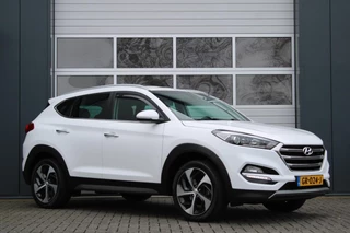 Hyundai Tucson 1.6 GDi Comfort Clima/Cruise/Stoelverwarming/Camera/Navi/Bluetooth/PDC/Lane.Assist/LED/Radio.AUX.USB/19"LM/Trekhaak