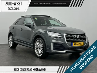 Audi Q2 1.4 TFSI CoD Launch Edition S-line Automaat Leder Panorama dak Stoelverwarming Led PDC