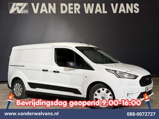 Ford Transit Connect 1.5 EcoBlue 120pk L2H1 Euro6 Airco | 3-Zits | Camera | Navigatie | Apple Carplay Stoelverwarming, Verwarmde voorruit, Parkeersensoren, Bijrijdersbank