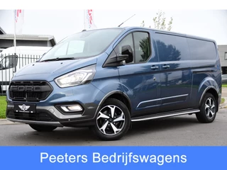 Ford Transit Custom 300 2.0 TDCI L2H1 Active Camera, Cruise, Carplay, 2 x Schuifdeur, Trekhaak, Leder, LED, Sensoren, 130PK, UNIEK!