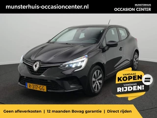 Hoofdafbeelding Renault Clio Renault Clio TCe 90 Equilibre - RIJKLAARPRIJS - All seasonbanden - Navigatie - Apple Carplay - Android Auto