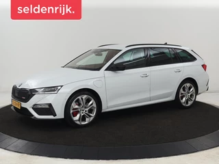 Skoda Octavia 1.4 TSI RS iV PHEV | Stoelverwarming | Head-Up |  Matrix LED | Sfeerverlichting | Adaptive cruise | Side Assist | Carplay | Sportstoelen | Achterbankverwarming | Camera | Navigatie | Plug In