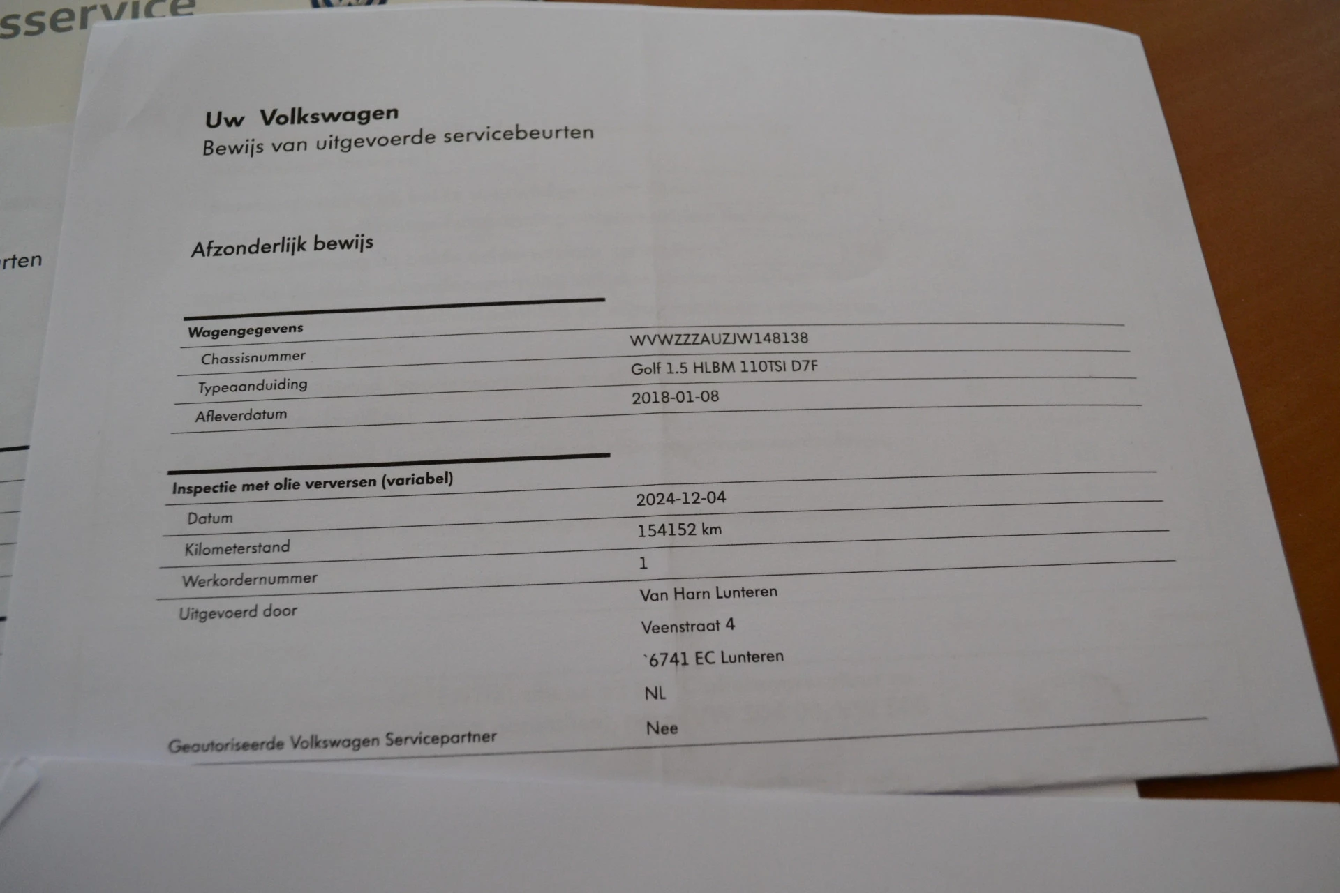 Hoofdafbeelding Volkswagen Golf