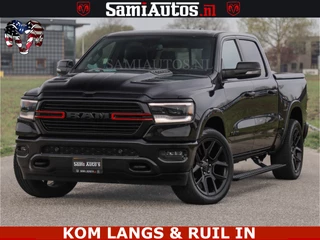 Dodge Ram Pick-Up BLACK OPS | 5.7 V8 4x4 | SPORT NIGHT EDITION | PANORAMA DAK | COMFORT STOELEN | 22 INCH WIELEN | OPEN UITLAAT KLEP ELEKTR | CREW CAB 5 ZIT PLAATSEN | DUBBELE CABINE | DC | Eerste Eigenaar | Origineel Nederlandse auto |