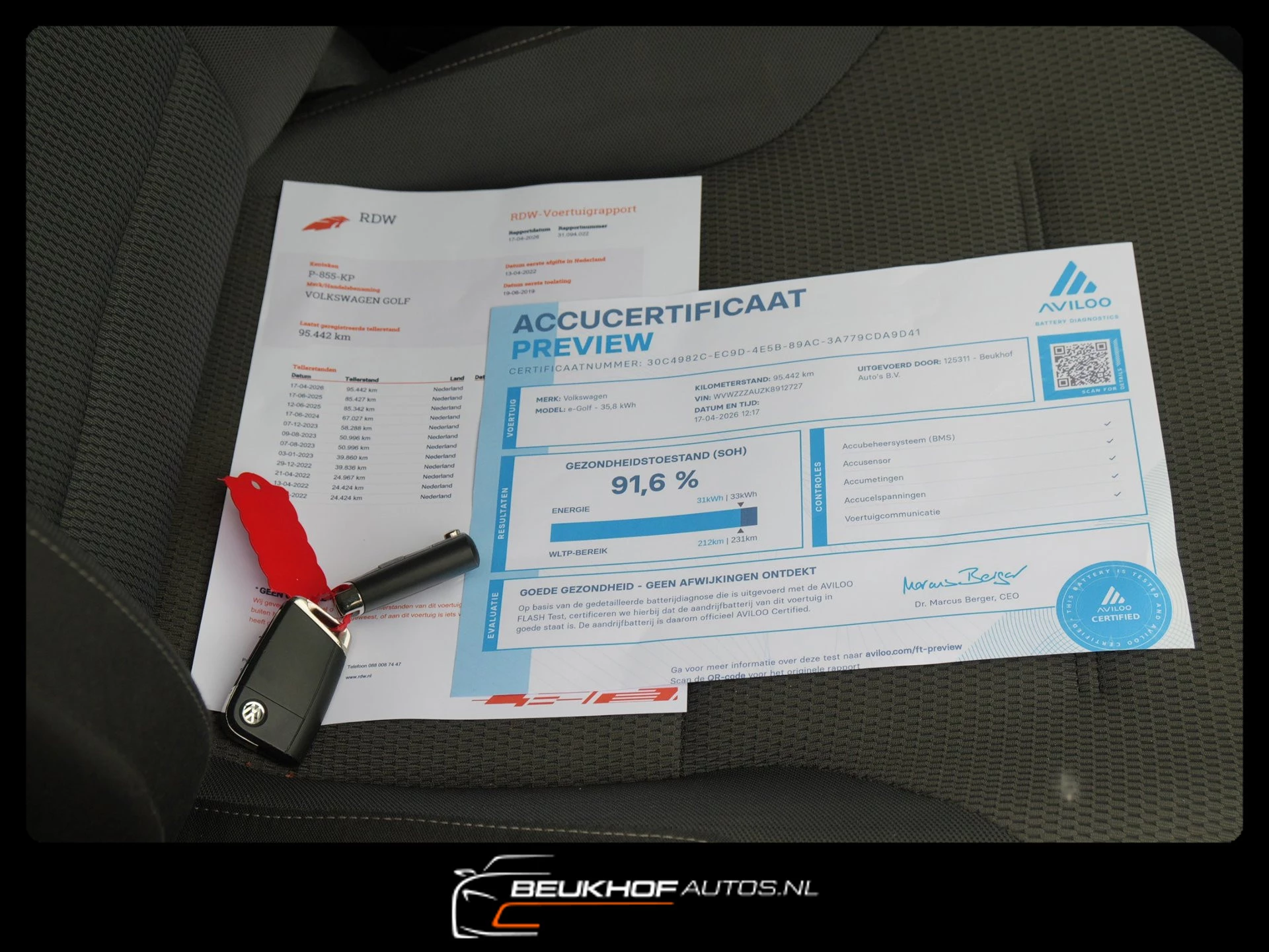 Hoofdafbeelding Volkswagen e-Golf