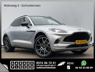 Hoofdafbeelding Aston Martin DBX Aston Martin DBX 4.0 V8 360° Memory Stoelverw/koeling Sfeerverl Pano Lightning Silver