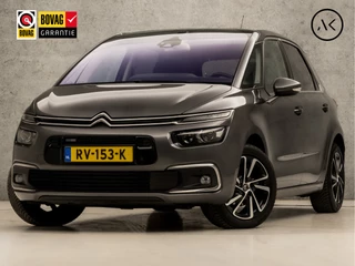 Citroën C4 Picasso 1.2 PureTech Sport Automaat (PANORAMADAK, APPLE CARPLAY, GROOT NAVI, CAMERA, KEYLESS, SPORTSTOELEN, GETINT GLAS, TREKHAAK, LM VELGEN, LED KOPLAMPEN, NIEUWE APK, NIEUWSTAAT)