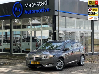 Ford Focus Wagon 1.0 Titanium Edition Dealer onderhouden Facelift Navi Airco LM velgen