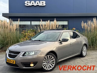 Hoofdafbeelding Saab 9-5 Saab 9-5 2.0 TiD Vector Automaat VOL! Pano-dak/Aero interieur/HUD/TV schermen/H-Kardon