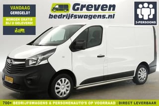 Opel Vivaro 1.6 CDTI L1H1 Airco Cruise Navigatie PDC 3 Persoons Sidebars Kasten Elektrpakket