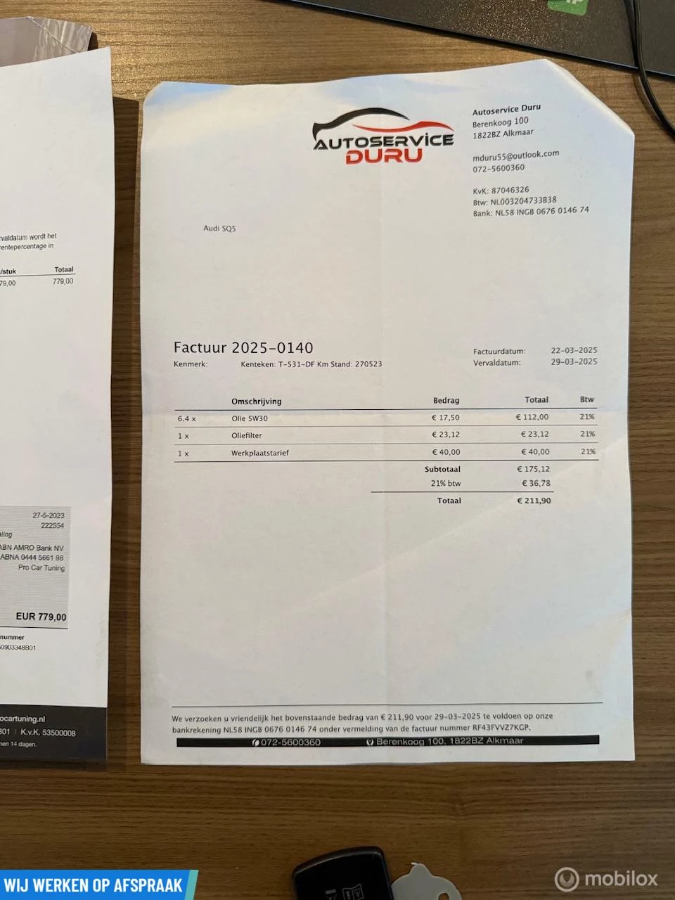 Hoofdafbeelding Audi SQ5