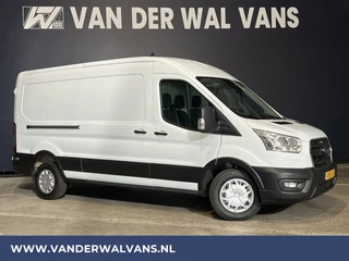 Ford Transit 2.0 TDCI 131pk L3H2 Euro6 Airco | Camera | Navigatie | Apple Carplay | Android Auto | Stoelverwarming Verwarmde voorruit, Cruisecontrol, Parkeersensoren, Elektrisch verstelbare bestuurdersstoel, Bijrijdersbank