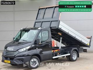 Iveco Daily 35C21 3.0L 210PK Automaat Kipper 2025 ACC Airco CarPlay Tipper Benne Kieper Airco