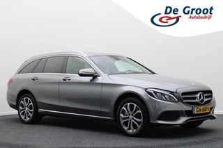 Mercedes-Benz C-Klasse Estate 350 e Plug-in Hybrid Lease Edition Automaat LED, Burmester Sound, Navigatie, Leer, Camera, Stoelverw., Standkachel, 17''