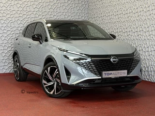 Nissan QASHQAI 1.3 MHEV 160PK TEKNA PLUS BOSE 20''LMV LEER ALCANTARA PANO MASSAGE BOSE STOEL/STUUR/RUIT VERW MATRIX.LED ELEK.KLEP HEADUP 20''LMV GOOGLE NAVI 03/2026 K ✅Top Auto's Wijchen , 30 Jaar Specialist in Nissan  : Alle Type's : Tekna / Plus / N-Design / N-Connecta / Limited Edition / Premium / Executive /  , Zowel PHEV / HEV / MHEV / TURBO / HYBRID 