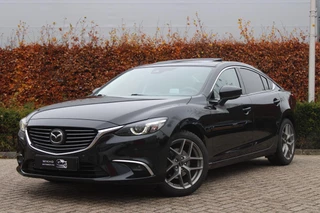 Mazda 6 2.5 SkyActiv-G 192PK | Schuifkanteldak | Camera | Standkachel | Lane assist | Adaptive Cruise | Stuurverwarming | Memory