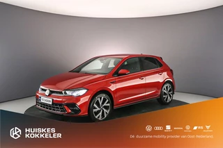 Volkswagen Polo R-Line 1.0 TSI 95pk DSG Automaat Achteruitrijcamera, Adaptive cruise control, DAB, Radio, App connect, Airco, Parkeersensoren, LED koplampen