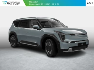 Hoofdafbeelding Kia EV9 Kia EV9 Air 99.8 kWh | Snel leverbaar | Clima | Navi | 7-pers. | Adapt. Cruise | Stoel-/stuurverwarming | 360 camera | *Full Operationeel Lease € 874,-