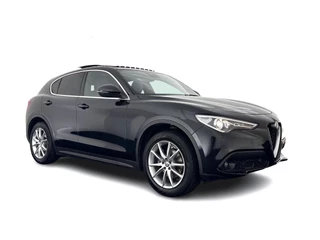 Alfa Romeo Stelvio 2.2d AWD Q4 Super Aut. *PANO | LEATHER | BI-XENON | MEMORY-PACK | HARMAN/KARDON | BLINDSPOT | CAMERA | DAB+ | NAVI-FULLMAP | HEATED-SPORTSEATS | ECC | ADAPTIVE-CRUISE | PDC | PRIVACYGLASS | TOWBAR | 19"ALU*