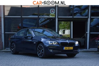 BMW 5-serie 528i High Executive Pano HUD NAP Trekhaak Cruise Leder