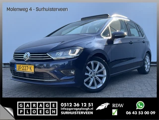 Volkswagen Golf Sportsvan 1.2 TSI Highline Automaat Pano Trekhaak Adap.Cruise Stoelverw+Massage Voll.Onderhouden VOL!