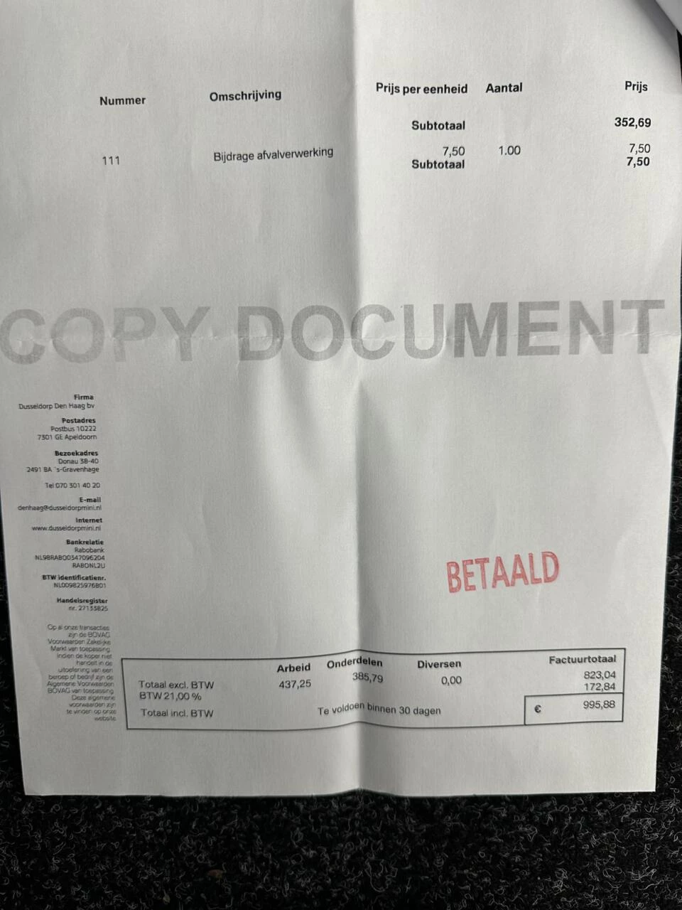 Hoofdafbeelding MINI Cooper