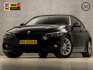 BMW 4 Serie Gran Coupé 420i High Executive 184Pk Automaat (GROOT NAVI, CLIMATE, LEDER, STOELVERWARMING, GETINT GLAS, SPORTSTOELEN, PARKEERSENSOREN, LED KOPLAMPEN, NIEUWE APK, NIEUWSTAAT)