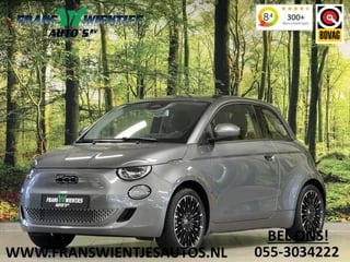 Fiat 500e Icon 42 kWh | TOT 2029 BELASTING VRIJ! | Cruise Control | Achteruitrijcamera | Keyless Go/Entry | Stoelverwarming | Apple Carplay | Airconditioning | Bluetooth |