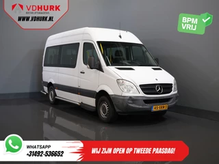 Mercedes-Benz Sprinter 313 2.2 CDI L2H2 €10.648,= Incl. BTW BPM VRIJ! EXPORT Combi/ 9 Persoons/ Kombi/ 9P/ Airco/ Rolstoellift