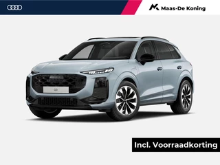 Hoofdafbeelding Audi Q3 Audi Q3 1.5 200kW e-hybrid S edition 272 PK · Panorama-glasdak · Techniekpakket plus · Optiekpakket zwart-glanzend