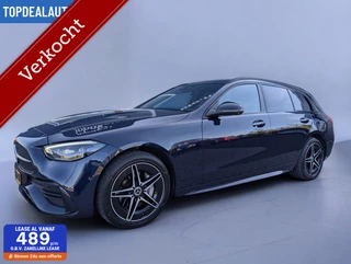 Hoofdafbeelding Mercedes-Benz C-Klasse Mercedes C-klasse Estate 300 e AMG Line/Burmester/Pano/Trekh