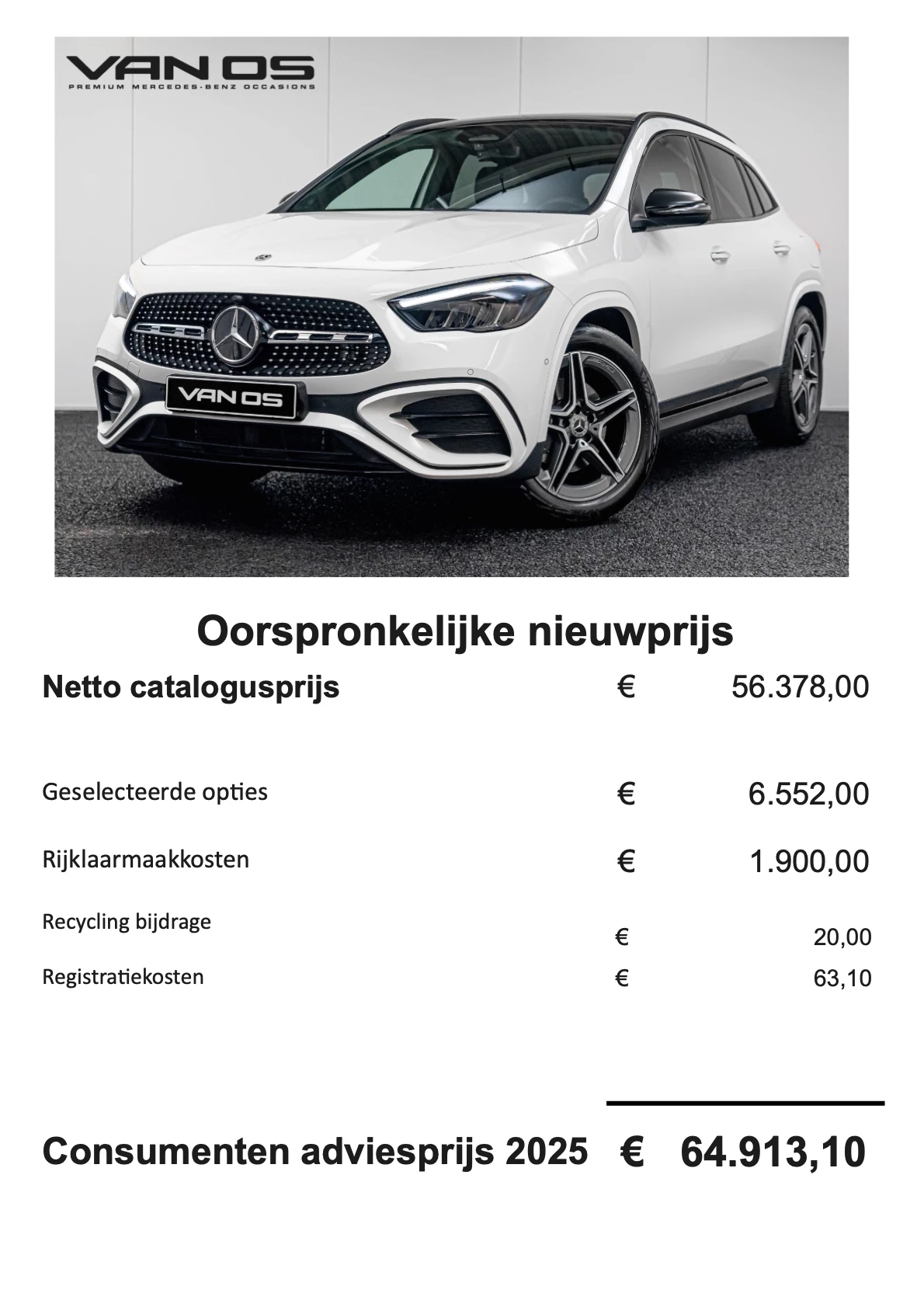 Hoofdafbeelding Mercedes-Benz GLA