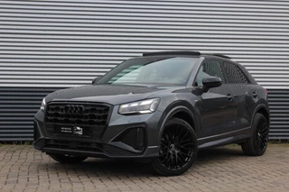 Audi Q2 35 TFSI 2x S-Line | Panoramadak | Matrix | Elektrische kofferbak | Camera | Sfeerverlichting | Black optik | Daytona Grijs