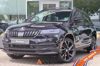 Skoda Karoq 1.5 SportLine TSI ACT 150pk | Sfeer | Cruise | Climate | Camera | Stoelverwarming | Trekhaak | Pano | LED