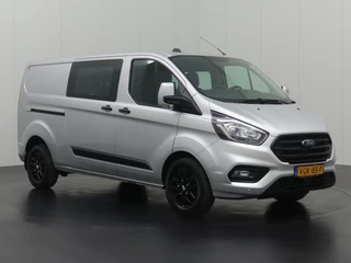 Ford Transit Custom 2.0TDCI 130PK Lang Automaat Dubbele Cabine | Leder | Navigatie | Camera | Trekhaak