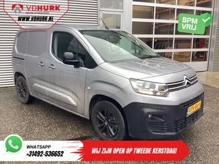 Citroën ë-Berlingo Driver 50 kWh 275km WLTP MARGE Snellader/ 3Pers./ Carplay/ Camera/ Climate/ Trekhaak/ PDC V+A/ Keyless/ Head-Up